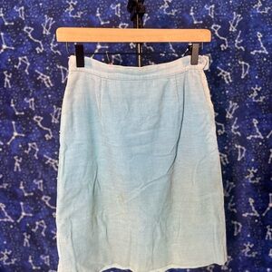 Light Blue Women's Skirt